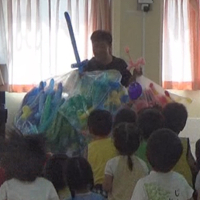 東京都江戸川区・鹿骨おひさま保育園のお楽しみ会　～ イベント出張企画報告 ～